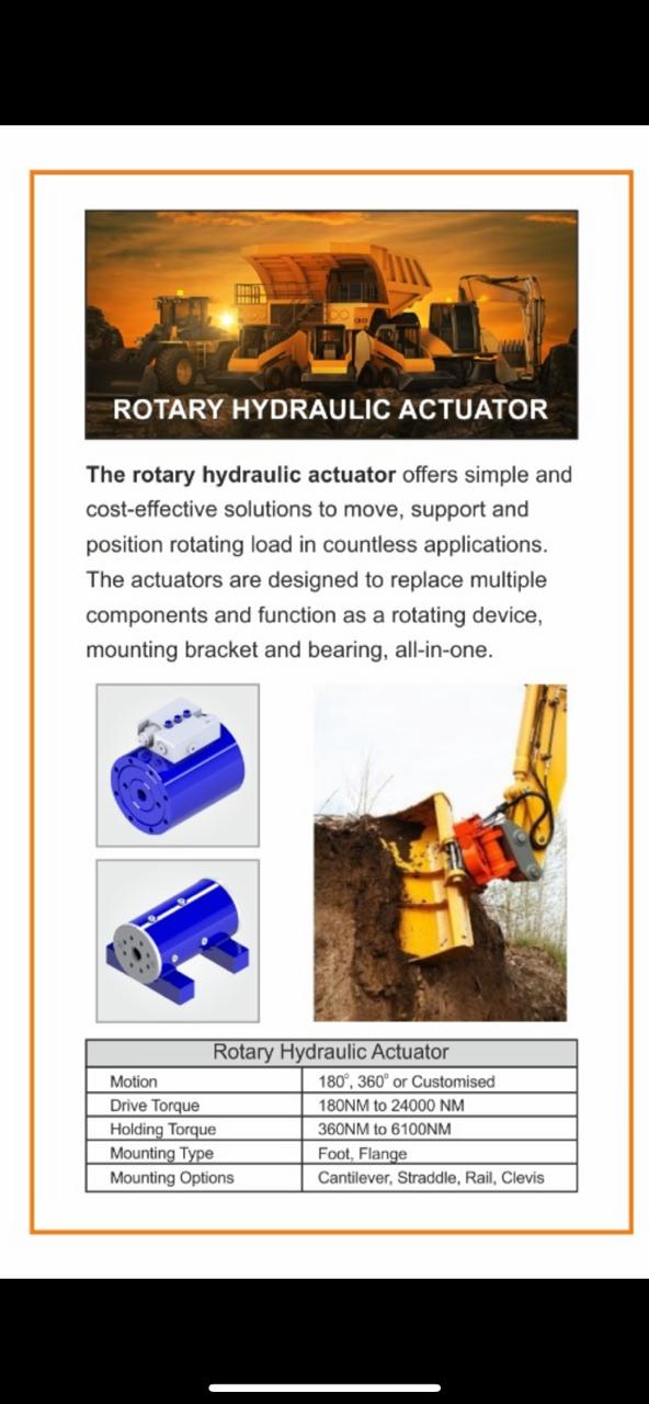 Rotary Hydraulic Actuator